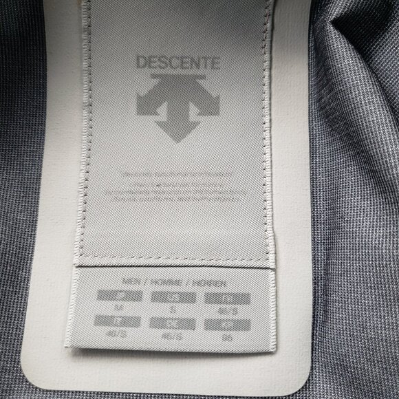 Descente Allterrain Hard Shell Jacket "Creas" Men's Small White - Grey - Picture 4 of 14